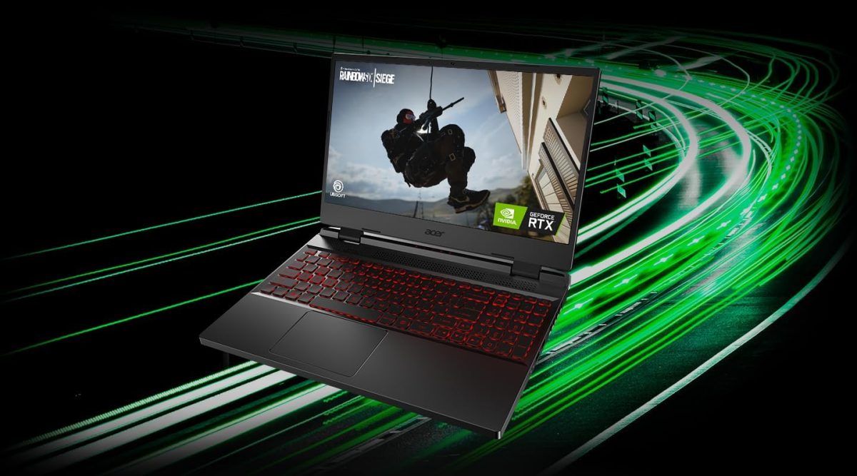 ⁦ايسر لابتوب العاب نيترو 5 بشاشة FHD IPS مقاس 15.6 انش ومعالج انتل كور i7-12650H جيل 12 وذاكرة RAM DDR5 16GB وSSD NVMe PCIe سعة 1TB وبطاقة رسومات انفيديا جيفورس RTX 4050 6GB واضاءة خلفية RGB وويندوز 11⁩ - الصورة ⁦4⁩