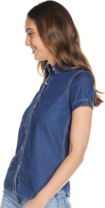 ⁦قميص بقصة عادية للنساء من ستايلفيل.ان⁩ - الصورة ⁦3⁩