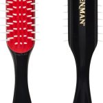 دن مان فرشاة تصفيف كلاسيكية مع دبابيس متباعدة واسعة التدفق