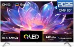 ⁦سي اتش اي كيو تلفزيون 85 بوصة 4K QLED U85QM9S، تلفزيون جوجل الذكي الرسمي، HDR10، دولبي فيجن، دولبي اتموس، MEMC، تحديث 120Hz، HDMI 2.1، بلوتوث 5.1، VRR، ALLM، بدون حواف معدنية، شاشة متعددة⁩ - الصورة ⁦4⁩
