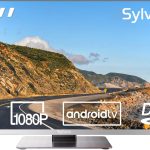 تلفزيون ار في 24 بوصة 12/24 فولت من سيلفوكس، تلفزيون ذكي فل اتش دي 1080 بي، متجر تطبيقات مدمج، يدعم WiFi بلوتوث، تلفزيون اندرويد صغير للسيارة والمنزل والتخييم والشاحنة والقارب (سلسلة ليمو)