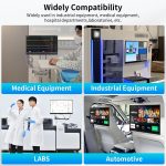 ⁦ماجدوك شاشة لمس 14 انش 4 كيه، 3840 × 2160، شاشة لمس سعوية 10 نقاط، مكبرات صوت مدمجة، فيسا، شاشة عرض تجارية (OLED 3840 × 2160، 15.6 انش)⁩ - الصورة ⁦7⁩