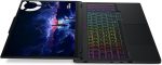 ⁦لينوفو لابتوب ليجن 5 15IRX10 بشاشة OLED WQXGA 15.1 انش 165Hz ومعالج انتل كور i7-14700HX وRTX 5060 8GB (GDDR7) و32GB DDR5 و1TB PCIe NVMe SSD وواي فاي 7 وكيبورد باضاءة RGB مع ماوس كونسيومكس اسود باد⁩ - الصورة ⁦5⁩