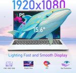 ⁦لابتوب العاب 15.6 انش i9-11900H، FHD 1920*1080، 32GB LPDDR4 RAM 1TB SSD، لابتوب تقليدي 180 زاوية مفتوحة واي فاي 5 HDMI كيبورد باضاءة خلفية مع لوحة مفاتيح رقمية ويندوز 11 برو⁩ - الصورة ⁦3⁩