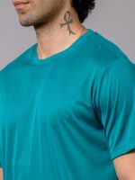 ⁦تيشيرت رياضي بقصة عادية وقبة دائرية للرجال من فيوزفيت، مناسب لصالة الالعاب الرياضية والتدريب⁩ - الصورة ⁦6⁩