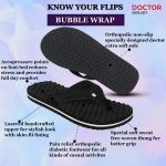 ⁦شبشب منزلي ناعم للغاية من دكتور دكتور للعناية بتقويم العظام للرجال | لمرضى السكري | مريح | وسادة | نعال منزلية شباشب للرجال والأولاد للاستخدام اليومي كثيف الرغوة D-30⁩ - الصورة ⁦2⁩