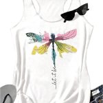 تي شيرت نسائي بدون أكمام بتصميم ماندالا فينتاج جرافيك ريسر باك صيفي كاجوال فضفاض بقبة دائرية بدون أكمام للعطلات، قميص كامي كلاسيكي مناسب للعطلات