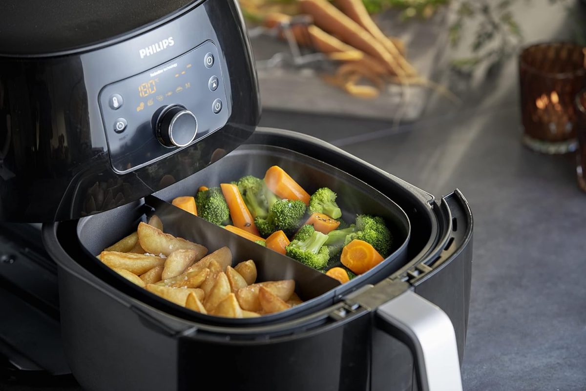 ⁦فيليبس مقلاة كهربائية سعة 1.4 Kg - HD9650/91⁩ - الصورة ⁦9⁩