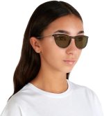 ⁦نظارات شمسية بعدسات دائرية اريكا من راي-بان، موديل Rj9060s⁩ - الصورة ⁦6⁩
