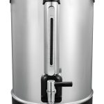 Wtrtr غلاية مياه كهربائية مزدوجة الطبقات بسعة 10 لتر، برميل ماء ساخن كهربائي تجاري، غلاية كهربائية (10 لتر)