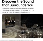 ⁦LG تلفزيون ذكي بشاشة مسطحة 65 بوصة OLED سلسلة B4 بشاشة مسطحة مع جهاز تحكم عن بعد سحري يعمل بالذكاء الاصطناعي مع اليكسا مدمج (OLED65B4PUA، 2024)⁩ - الصورة ⁦9⁩