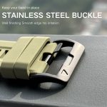 ⁦سوار ساعة بديل من السيليكون سريع الفك مقاس 26 ملم لساعة فينكس 7x سافاير سولار فينيكس 6x برو سولار فينيكس 5x 3 اتش ار لجارمين ايبيكس 2 برو سافير 51 ملم ديسنت Mk1/2/2i من ازوني⁩ - الصورة ⁦6⁩