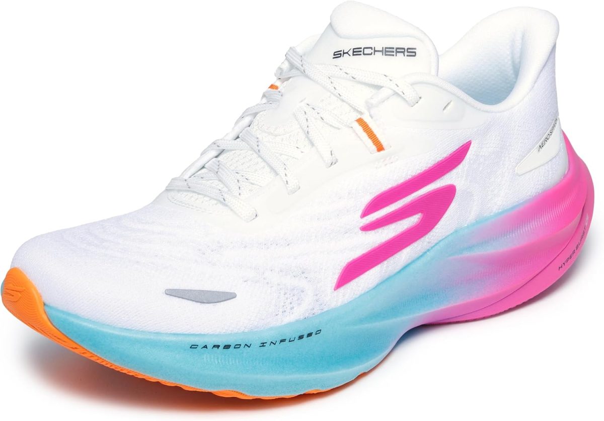 ⁦Skechers GO RUN RIDE 12 womens Shoes⁩ - الصورة ⁦3⁩