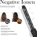 ⁦مكواة تجعيد الشعر برو بيوتي 7 في 1 من باروين، اداة تجعيد الشعر الاحترافية وتصفيف الشعر، مكواة تجعيد سيراميك مع 7 عصي تسخين، 100-230 درجة مئوية، شاشة LCD⁩ - الصورة ⁦6⁩