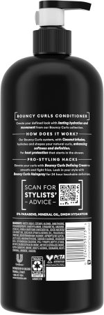 ⁦تريزدمي بلسم عميق من فلوليس كيرلز للشعر المجعد، بلسم عميق لترطيب الشعر المجعد بدون عيوب يوفر ترطيب مثالي لتجعيد الشعر، 28 اونصة⁩ - الصورة ⁦2⁩