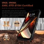 ⁦جوال WP53 برو 5G متين بشاشة 6.52 انش FHD+ وبطارية كبيرة 11000mAh وكاميرا 50MP ونظام اندرويد 15 من اوكيتيل (8GB+512GB NFC)⁩ - الصورة ⁦6⁩