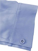 ⁦قمصان نسائية فضفاضة باكمام طويلة وربطة عنق غير متساوية من جورجليتر⁩ - الصورة ⁦3⁩