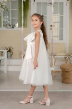 ⁦فستان بتصميم علم الامارات العربية المتحدة والعيد للبنات، فستان تول مع ريش ملون⁩ - الصورة ⁦5⁩