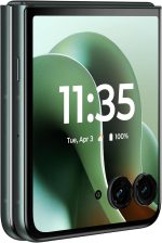 ⁦موتورولا رازر الترا 2025 | غير مقفل | صنع الولايات المتحدة 16/512GB | كاميرا 50MP | بانتون سكاراب⁩ - الصورة ⁦15⁩