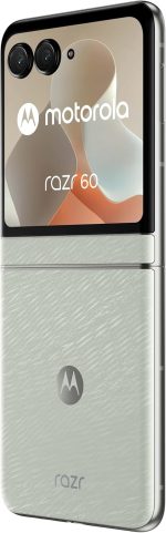 ⁦موتورولا جوال رازر 60 ثنائي شرائح الاتصال بذاكرة روم 256GB وذاكرة RAM 8GB (جي اس ام | سي دي ام ايه) هاتف ذكي 5G مفتوح من المصنع (اخف سماوي) - اصدار عالمي⁩ - الصورة ⁦8⁩
