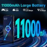 ⁦هاتف ذكي WP35 5G متين 11000mAh 24GB+256GB اندرويد 14 64 ميجابكسل ان اف سي⁩ - الصورة ⁦4⁩