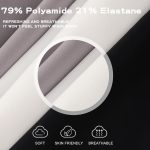 ⁦سروال كابري ضيق لليوغا للبنات من شيكدو، سروال صيفي كاجوال مطرز على شكل ارنب للبنات 3/4، عبوة من 4 قطع⁩ - الصورة ⁦4⁩