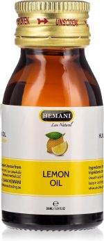 هيماني زيت ليمون 30 مل - زيت طبيعي لتقليل التوتر والعلاج العطري لزيادة التركيز والمساعدة في مشاكل الجهاز الهضمي