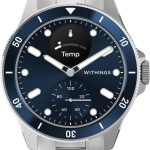 ويثينغز ساعة ذكية هايبرد من سكان ووتش، لون ازرق نوفا