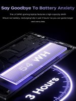 ⁦لابتوب العاب كايجر 2025 بشاشة 15.6 انش ومعالج AMD رايزن 7 5700U (8C/16T حتى 4.3GHz) وRAM 16GB وSSD NVMe 512GB وويندوز 11 وبطاقة رسومات راديون RX فيجا 8 وواي فاي 6⁩ - الصورة ⁦5⁩