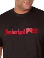 ⁦تيشرت بتصميم بيس بليت للرجال يتميز بكم قصير ولوجو على الصدر من تيمبرلاند برو⁩ - الصورة ⁦3⁩