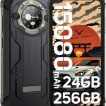 هاتف BV9300 برو متين 24G+256GB 15080mAh شاشة 6.7 انش اندرويد 13 ميديا تيك هيليو G99 33 واط ان اف سي 4G