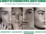 ⁦سيروم تصحيح البقع الداكنة من جيه اكس اف ان او جي ان، 50 مل، سيروم مرطب للوجه والرقبة لتفتيح البشرة وترطيبها، يقلل من بقع الشمس والبثور والكلف ويصلح البشرة⁩ - الصورة ⁦5⁩