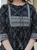 ⁦ياش غاليري قميص تونيك للنساء 1417PLYKBLACK-P (عبوة من قطعة واحدة)⁩ - الصورة ⁦5⁩