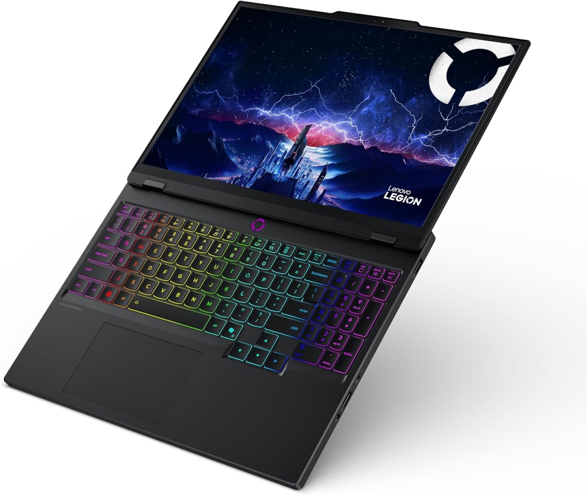 لينوفو لابتوب ليجن 5 15IRX10 بشاشة OLED WQXGA 15.1 انش 165Hz ومعالج انتل كور i7-14700HX وRTX 5060 8GB (GDDR7) و32GB DDR5 و1TB PCIe NVMe SSD وواي فاي 7 وكيبورد باضاءة RGB مع ماوس كونسيومكس اسود باد