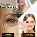 ⁦زيت بذور سوداء عضوية 100 مل من درسوس | زيت بذور كمون اسود نقي 100% ومعصور على البارد لنمو الشعر والعناية بالبشرة | زجاجة زجاجية، صنع في فلسطين⁩ - الصورة ⁦2⁩