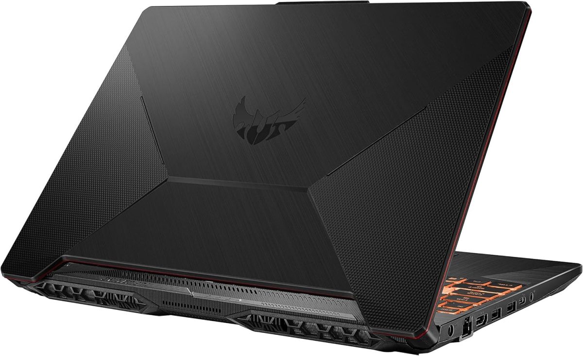 ⁦اسس لابتوب العاب تي يو اف A15، شاشة 15.6 انش 144Hz FHD نوع IPS، AMD رايزن 5 4600H، جيفورس GTX 1650، 8GB DDR4، 512GB PCIe SSD، كيبورد RGB، ويندوز 10 هوم، اسود، FA506IH-AS53⁩ - الصورة ⁦4⁩