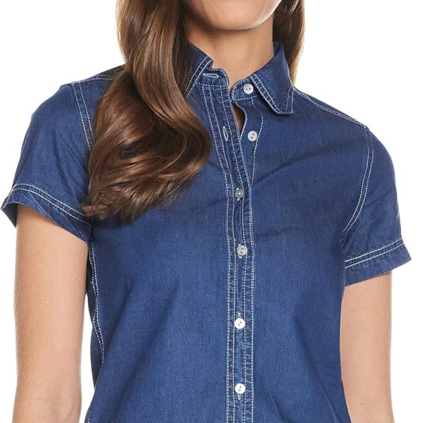 قميص بقصة عادية للنساء من ستايلفيل.ان