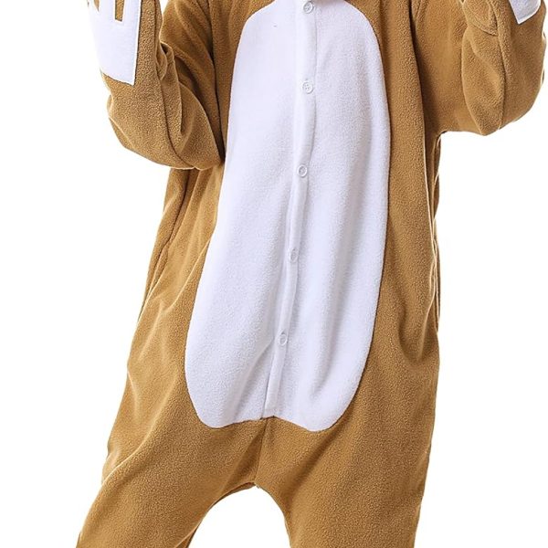 كاناسور بيجامات من قطعة واحدة للاطفال من الجنسين بتصميم انيمي للهالوين للبنات والاولاد بعمر 4 سنوات من قطعة واحدة لحفلات الكريسماس والحفلات التنكرية