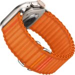 سوار رياضي من سويت بيست متوافق مع ساعة ابل الترا 49 ملم 46 ملم 45 ملم 44 ملم 42 ملم للرجال والنساء، سوار حلقي نايلون قابل للتمدد قابل للتعديل مع خطاف على شكل حرف S لساعة اي ووتش الترا اس اي سلسلة 10 9