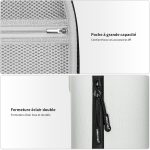 ⁦شنطة حمل لميتا كويست 3 اس/كويست 3 من زوزوفر، متوافقة مع حزام بطارية ايليت ووحدات التحكم وغيرها من الملحقات، حافظة صلبة وحماية فائقة للسفر، رمادي⁩ - الصورة ⁦5⁩