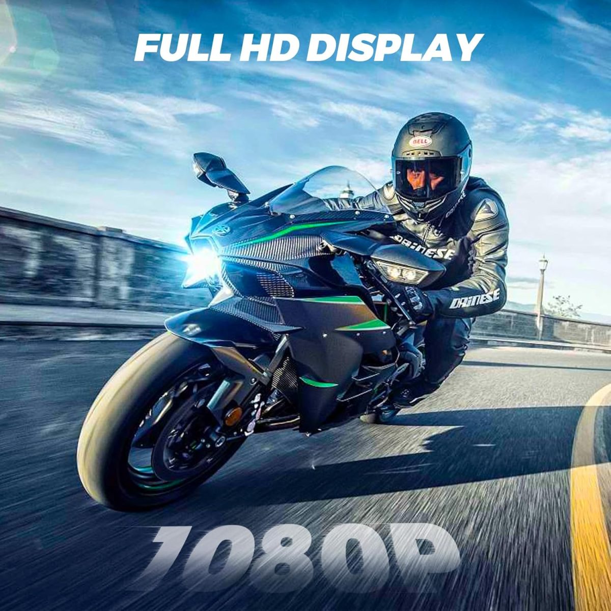 ⁦ديسوبري ترقيات جديدة 22 بوصة تلفزيون صغير 1080P، مدخلات HDMI USB ايه في، تلفزيون صغير مع هوائي وموالف DVB-T2 - تلفزيون صغير 12 فولت للمطبخ والمنزل والمنازل المتنقلة، يستخدم كشاشة كمبيوتر او شاشة⁩ - الصورة ⁦2⁩