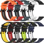 ⁦Fit for Garmin Forerunner 265S 255S Watch Bands, 18mm Quick Release Durable Silicone Replacement Bands Wristbands Straps Bracelet Fit for Garmin Vivoactive 4S/Vivomove 3S/Venu 2S⁩ - الصورة ⁦6⁩