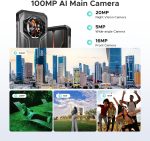 ⁦دوجي جوال S119 (2025) متين مفتوح 24GB+512GB/TF 2TB اندرويد 14 بشاشة خلفية 1.35 انش، بطارية 10200mAh/33 واط، 6.7 انش FHD+، رؤية ليلية 100MP+20MP، NFC/فتح مزدوج/3 فتحات بطاقات/OTG⁩ - الصورة ⁦6⁩