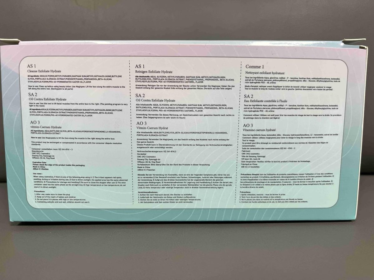 ⁦ادريفويل سائل تنظيف سيروم تقشير الوجه AS1 SA2 AO3 للعناية ببشرة الوجه من اكوا بيلنج سوليوشن 400 مل لالة تقشير هيدرا اكوا⁩ - الصورة ⁦10⁩