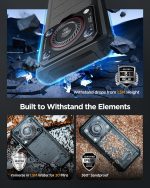 ⁦اوكتيل جوال WP36 متين غير مقفل 2024-10600mAh، جوال 16GB+128GB، شاشة 6.55 انش، مكبر صوت 128 ديسيبل، كاميرا 13MP 4G ثنائي شرائح الاتصال، اندرويد 13، مقاوم للماء، NFC/OTG/GPS/T-Mobile⁩ - الصورة ⁦6⁩