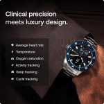 ⁦ويثينغز ساعة ذكية هايبرد من سكان ووتش، لون ازرق نوفا⁩ - الصورة ⁦2⁩