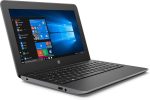 ⁦HP لابتوب ستريم 11 برو G5 بشاشة HD مقاس 11.6 انش ومعالج انتل سيليرون N4000 وذاكرة RAM 4GB وبطاقة ذاكرة اي ام ام سي 64GB وبطاقة رسومات انتل UHD 600 وويندوز 10 برو⁩ - الصورة ⁦3⁩