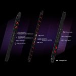 ⁦MSI لابتوب رايدر 18 HX AI 18 انش 120Hz UHD+ للالعاب، انتل كور U9-285HX، انفيديا جيفورس RTX 5080، 64GB DDR5، 4TB NVMe SSD، ثاندربولت 5، واي فاي 7، ويندوز 11 هوم، اسود A2XWIG-014US⁩ - الصورة ⁦6⁩