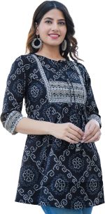 ياش غاليري قميص تونيك للنساء 1417PLYKBLACK-P (عبوة من قطعة واحدة)