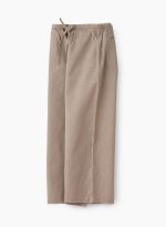 ⁦بنطلون بناتي منسوج من القطن والكتان بقصة مريحة من جيلين⁩ - الصورة ⁦4⁩